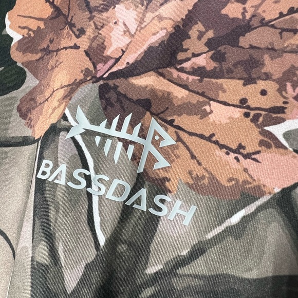 Bassdash Men's UPF 50+ Long Sleeve Hunting Hoodie With Mask FS06M, Size: S - NWT - Picture 6 of 13